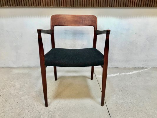 Model 56 Danish Teak Chair with Armrests by Niels O. Møller for J.L. Møllers, 1954-JP-1000452