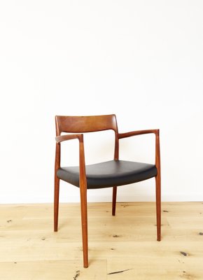 Model 57 Chair in Teak by Niels Otto Møller for J.L. Møllers, 1970s-XE-1765881