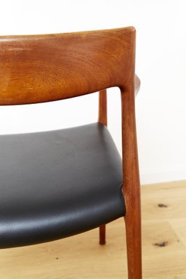 Model 57 Chair in Teak by Niels Otto Møller for J.L. Møllers, 1970s-XE-1765881