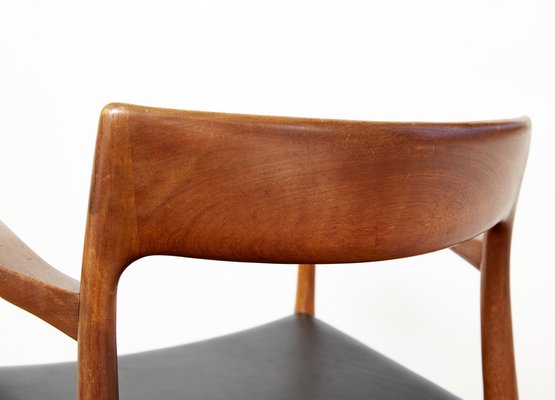 Model 57 Chair in Teak by Niels Otto Møller for J.L. Møllers, 1970s-XE-1765881