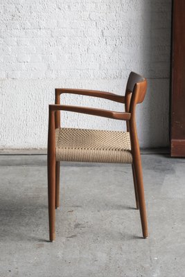 Model 57 Dining Chairs by Niels O. Moller for J.L. Møllers, Denmark, 1960s, Set of 4-GNT-1815234