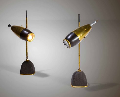 Model 577 Table Lamps by Oscar Torlasco for Lumi, Milan, 1961, Set of 2-TXN-779825