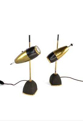 Model 577 Table Lamps by Oscar Torlasco for Lumi, Milan, 1961, Set of 2-TXN-779825