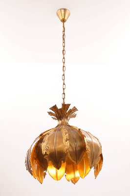 Model 6395 Brass Pendant Lamp from Holm Sørensen & Co, 1960s-KIJ-566455