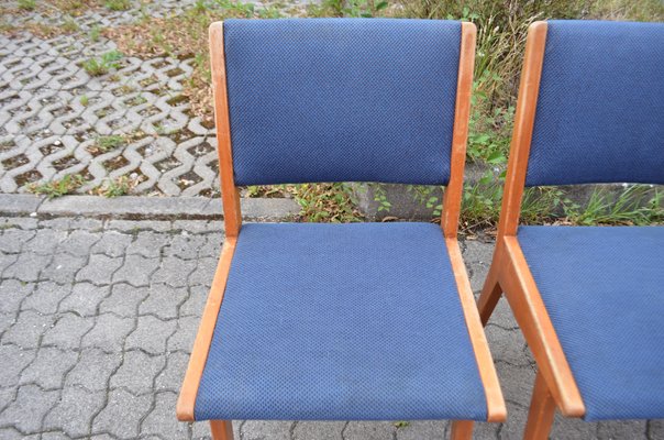 Model 666 Dining Chair by Jens Risom for Knoll International, 1950s, Set of 4-UF-1756005