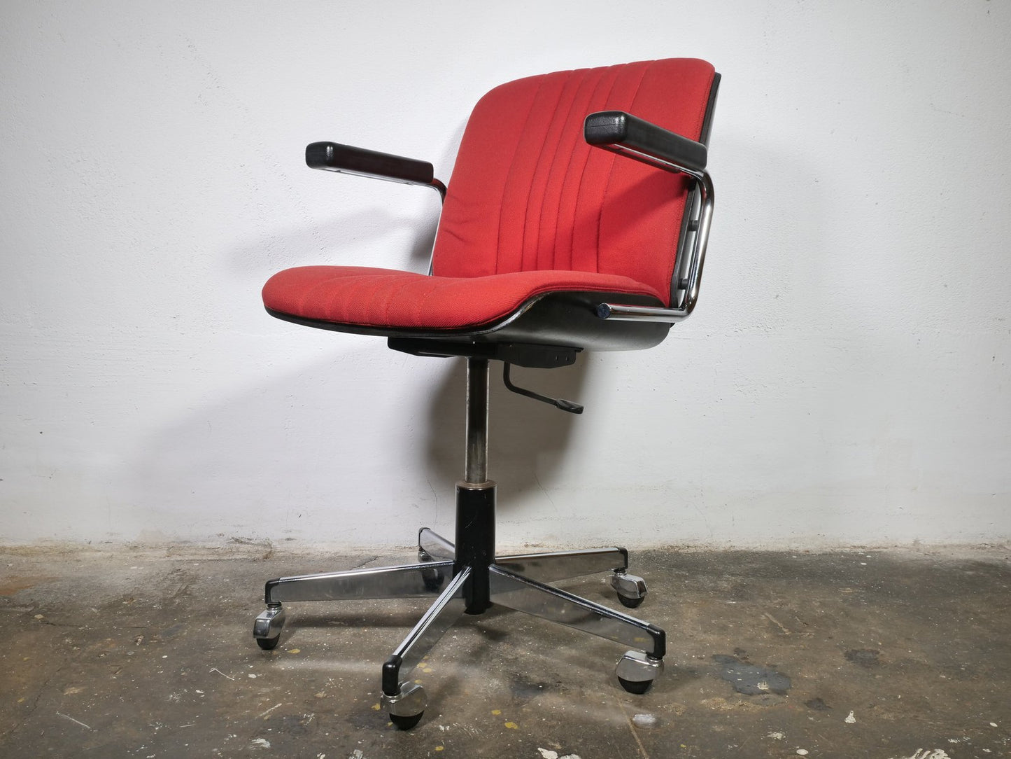 Model 7066 Chair by Karl Dittert for Stoll Giroflex, 1970s-LVS-874213