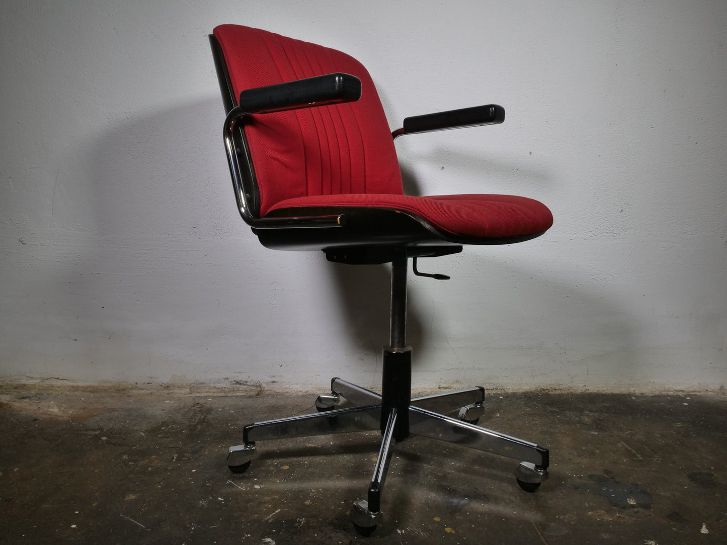 Model 7066 Chair by Karl Dittert for Stoll Giroflex, 1970s-LVS-874213