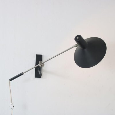 Model 7105 Wall Lamp by J. J. M. Hoogervorst for Anvia, Netherlands, 1960s-DV-1409896