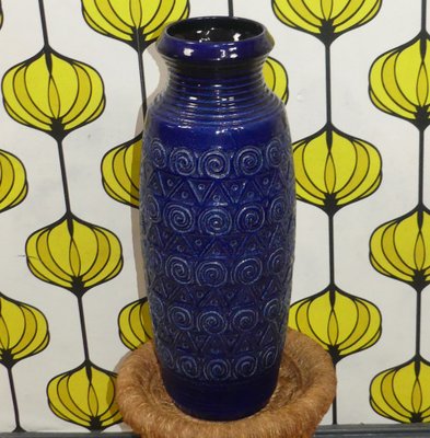 Model 721/52 Relief Floor Vase in Ceramic from Jasba, 1970s-AFE-1787427