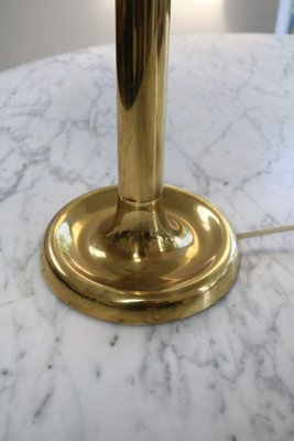 Model 7377 Mushroom Table Lamp in Brass from Hillebrand, 1970s-FJP-1717699