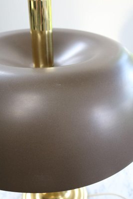 Model 7377 Mushroom Table Lamp in Brass from Hillebrand, 1970s-FJP-1717699