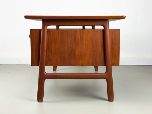 Model 75 Teak Desk from Omann Jun, 1960s-QEQ-2024780