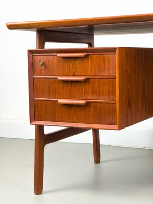 Model 75 Teak Desk from Omann Jun, 1960s-QEQ-2024780