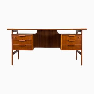 Model 75 Teak Desk from Omann Jun, 1960s-QEQ-2024780