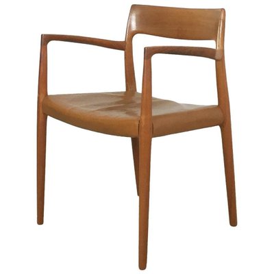 Model 77 Teak Armchair by Niels O. Möller for J. L. Møllers, Denmark, 1960s-QZ-1052897