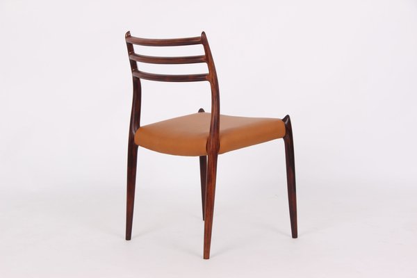 Model 78 Rosewood Chairs by Niels Otto Møller for J.L. Møllers Denmark, 1962, Set of 6-DQ-1404486