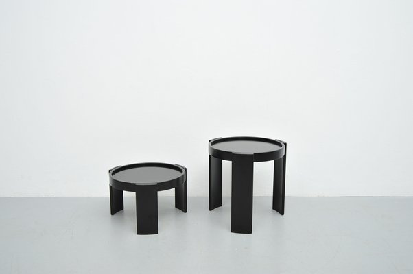 Model 780/783 Tables by Gianfranco Frattini for Cassina, Set of 2-ZE-1797260