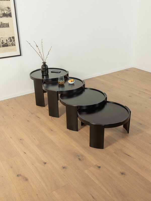 Model 780 Nesting Tables Gianfranco Frattini, 1960s, Set of 5