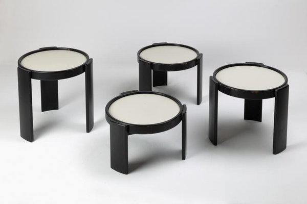 Model 780 Tables from Cassina, 1960s, Set of 4-DZU-1740815