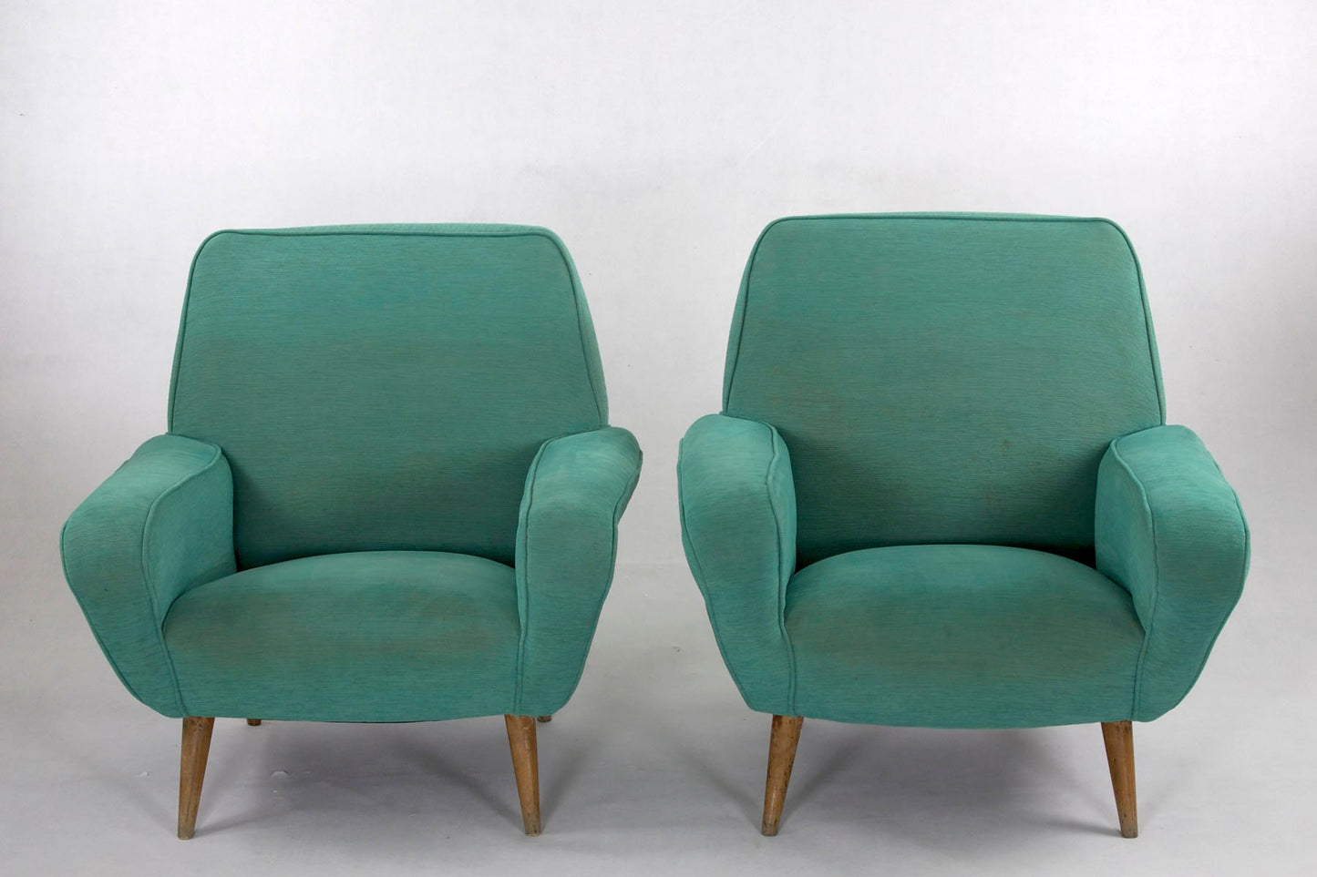 Model 830 Lounge Chairs by Gianfranco Frattini for Cassina, 1950s, Set of 2