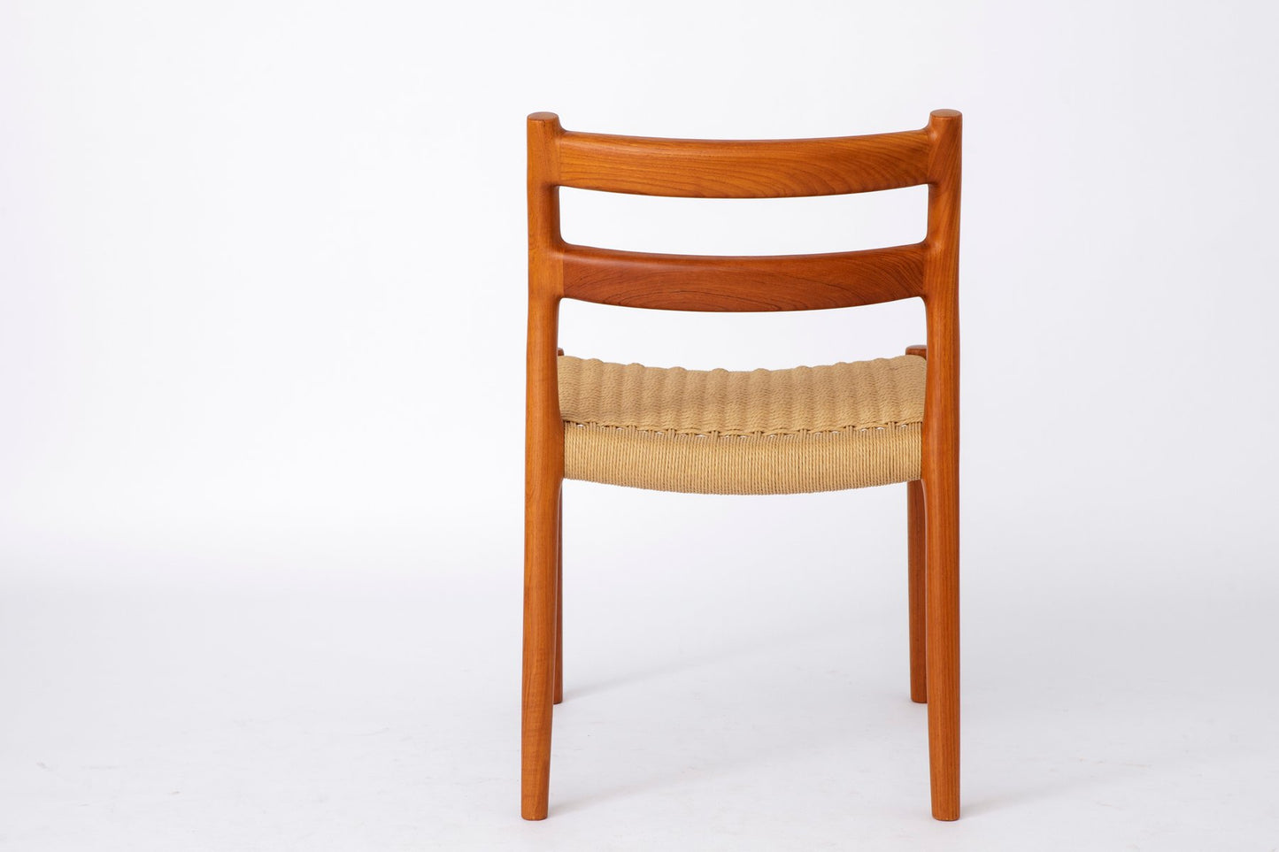 Model 84 Teak Chairs by Niels Moller