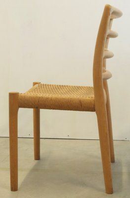 Model 85 Dining Chairs by Niels O Möller for J.L. Møllers, 1970s, Set of 4-FYZ-1818993