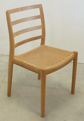 Model 85 Dining Chairs by Niels O Möller for J.L. Møllers, 1970s, Set of 4-FYZ-1818993