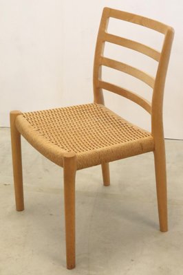 Model 85 Dining Chairs by Niels O Möller for J.L. Møllers, 1970s, Set of 4-FYZ-1818993