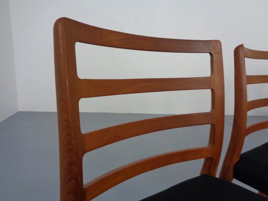 Model 85 Teak Dining Chairs by Niels Otto Møller for J. L. Møllers, 1960s, Set of 6-RDW-1377340