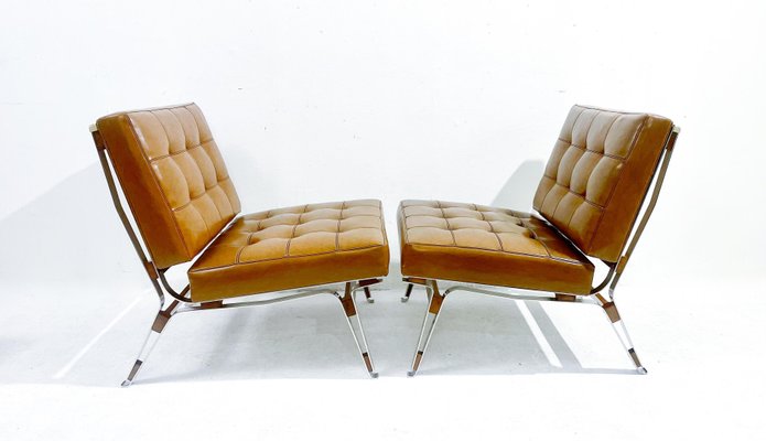 Model 856 Lounge Chairs attributed to Ico Parisi, Italy, 1950s, Set of 2-FGA-1416617