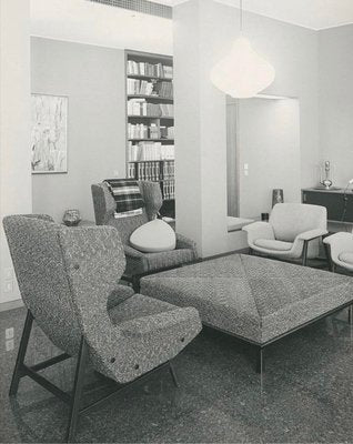 Model 877 Wingback Armchair by Gianfranco Frattini for Cassina, 1959-PDW-1397004