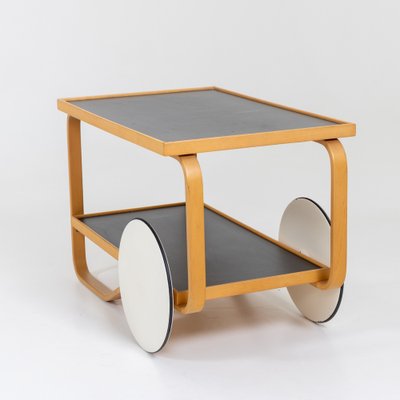 Model 901 Tea Trolley by Alvar Aalto for Artek, 1990s-VEI-1744262