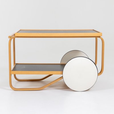 Model 901 Tea Trolley by Alvar Aalto for Artek, 1990s-VEI-1744262