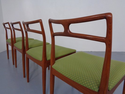 Model 94 Teak Dining Chairs by Johannes Andersen for Christian Linneberg, 1960s, Set of 4-RDW-1301386