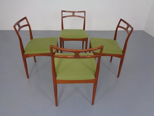 Model 94 Teak Dining Chairs by Johannes Andersen for Christian Linneberg, 1960s, Set of 4-RDW-1301386