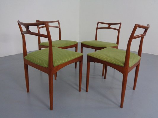 Model 94 Teak Dining Chairs by Johannes Andersen for Christian Linneberg, 1960s, Set of 4-RDW-1301386