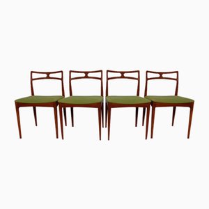 Model 94 Teak Dining Chairs by Johannes Andersen for Christian Linneberg, 1960s, Set of 4-RDW-1301386