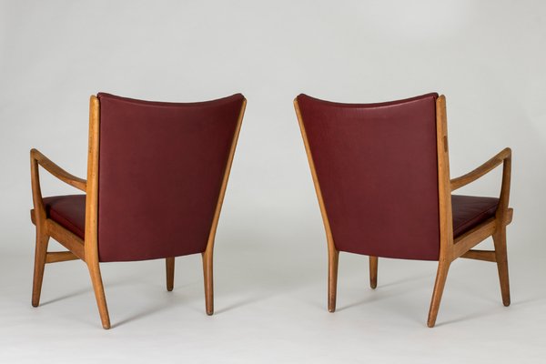 Model AP 16 Lounge Chairs by Hans J. Wegner for A.P. Stolen, 1960s, Set of 2-NL-568446