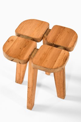 Model Apila Stool by Lisa Johansson-Pape attributed to Stockmann Oy, 1970s, Set of 2-SC-1394170