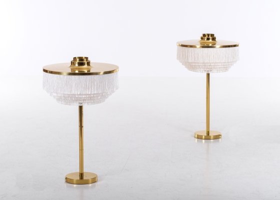 Model B-138 Brass Table Lamps from Hans-Agne Jakobsson, 1960s, Set of 2-QU-1719626