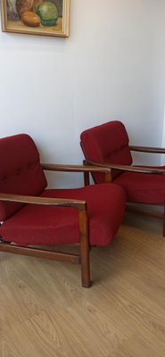 Model B-7522 Armchairs by Zenon Bączyk, 1970s, Set of 2-ZEF-2041741