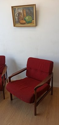 Model B-7522 Armchairs by Zenon Bączyk, 1970s, Set of 2-ZEF-2041741