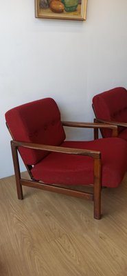 Model B-7522 Armchairs by Zenon Bączyk, 1970s, Set of 2-ZEF-2041741