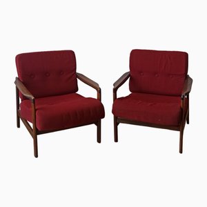 Model B-7522 Armchairs by Zenon Bączyk, 1970s, Set of 2-ZEF-2041741