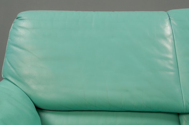 Model Bora Bèta Sofa in Mintgreen Leather by Axel Venthoven for Leolux, 1984-VLO-2019810