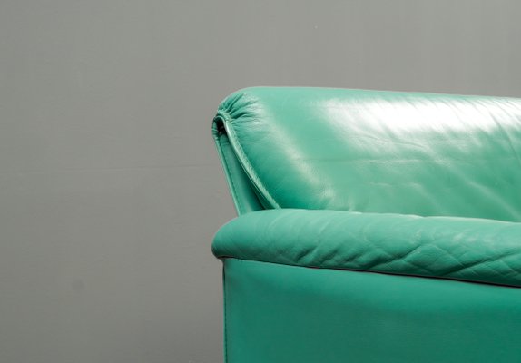 Model Bora Bora Sofa in Mintgreen Leather by Axel Venthoven for Leolux, 1991-VLO-2019818