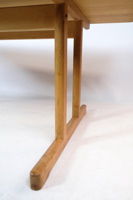 Model C18 Shaker Dining Table in Soap-Treated Oak by Børge Mogensen, 1960s-UY-1425717