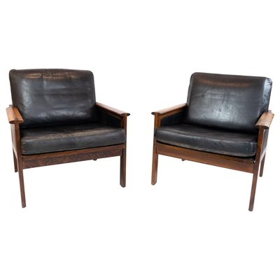 Model Capella Armchairs by Illum Wikkelsø, 1960s, Set of 2-UY-838851