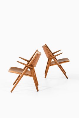 Model Ch-28 Easy Chairs by Hans Wegner for Carl Hansen & Son, Denmark, Set of 2-SC-948010