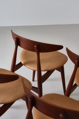 Model CH33 Dining Chairs by Carl Hansen & Sons for Hans J. Wegner, Denmark, 1957, Set of 6-WRF-1722077